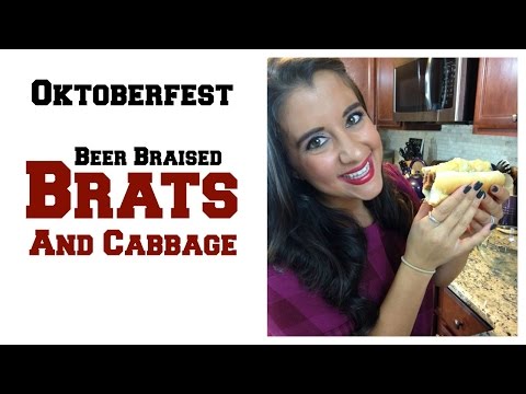 Oktoberfest Brats &amp;amp; Cabbage: Bonus Video | Cait Straight Up