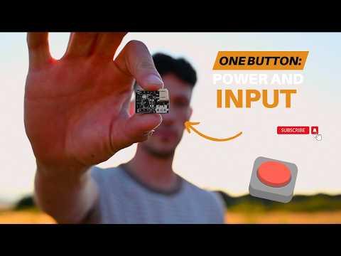 One Button to Rule Them All: Power and Input circuit with a Single Button!