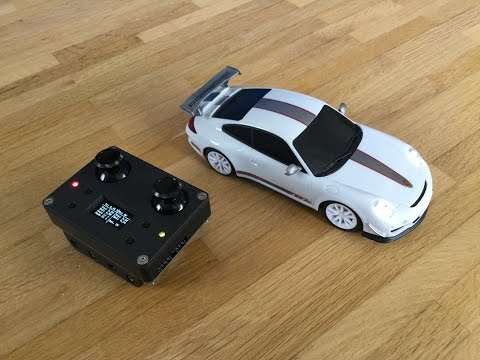 One Day Project: Porsche 911 GT3 RS 4.0 Arduino 2.4GHz &amp;quot;Micro RC&amp;quot; Conversion