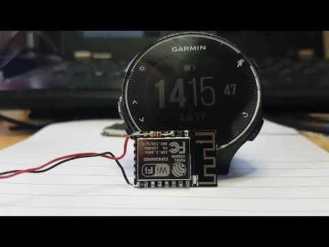 One LED WIFI clock