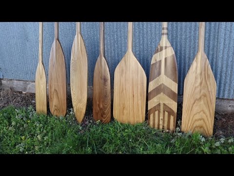 One-Piece Canoe Paddle