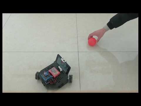 OpenCVBot Color Tracking Omnidirectional Wheel Robot