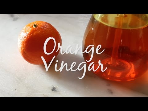 Orange Peel Vinegar Cleaner - Vinaigre Orange Nettoyant