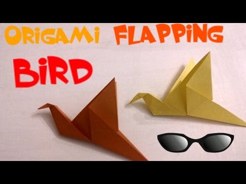 Origami Flapping Bird - Easy Tutorial - The good version