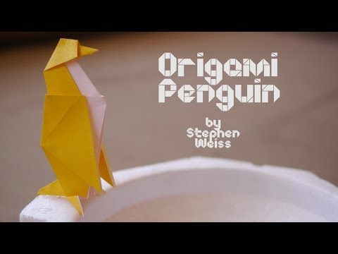 Origami Penguin by Stephen Weiss