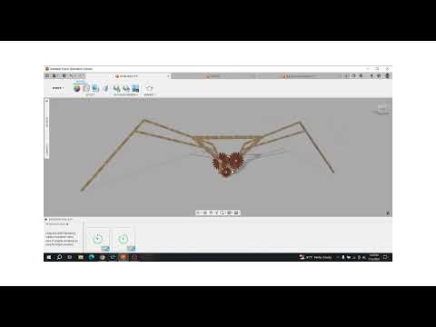 Ornithopter Fusion 360 design