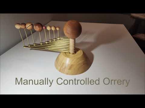 Orrery with no motors or gears!