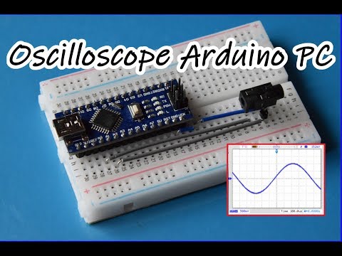 Oscilloscope 3 Channel Arduino PC