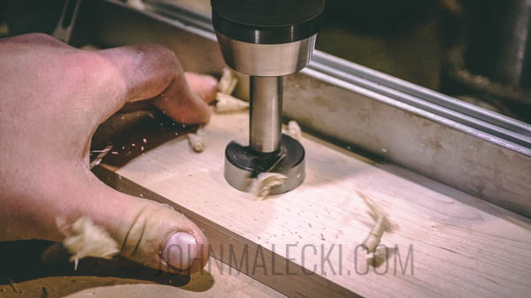 Outfeed Storage Bench -Cut Drawer Face Holes (1 of 1).jpg