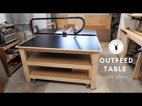 Outfeed Table / Workbench | Mobile &amp;amp; Leveling