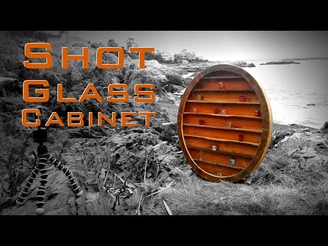 Oval Shot Glass Cabinet - Jackman Works