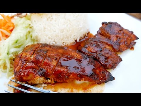 Oven Baked BBQ Chicken - Homemade Barbecue Sauce - ASMR - Treat Factory