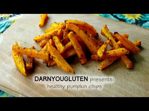 Oven baked pumpkin fries | Gluten Free