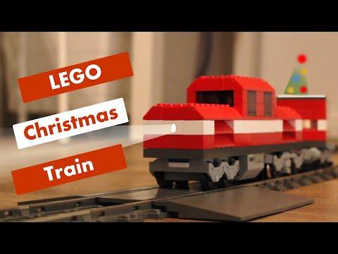 Overengineered LEGO Christmas Train