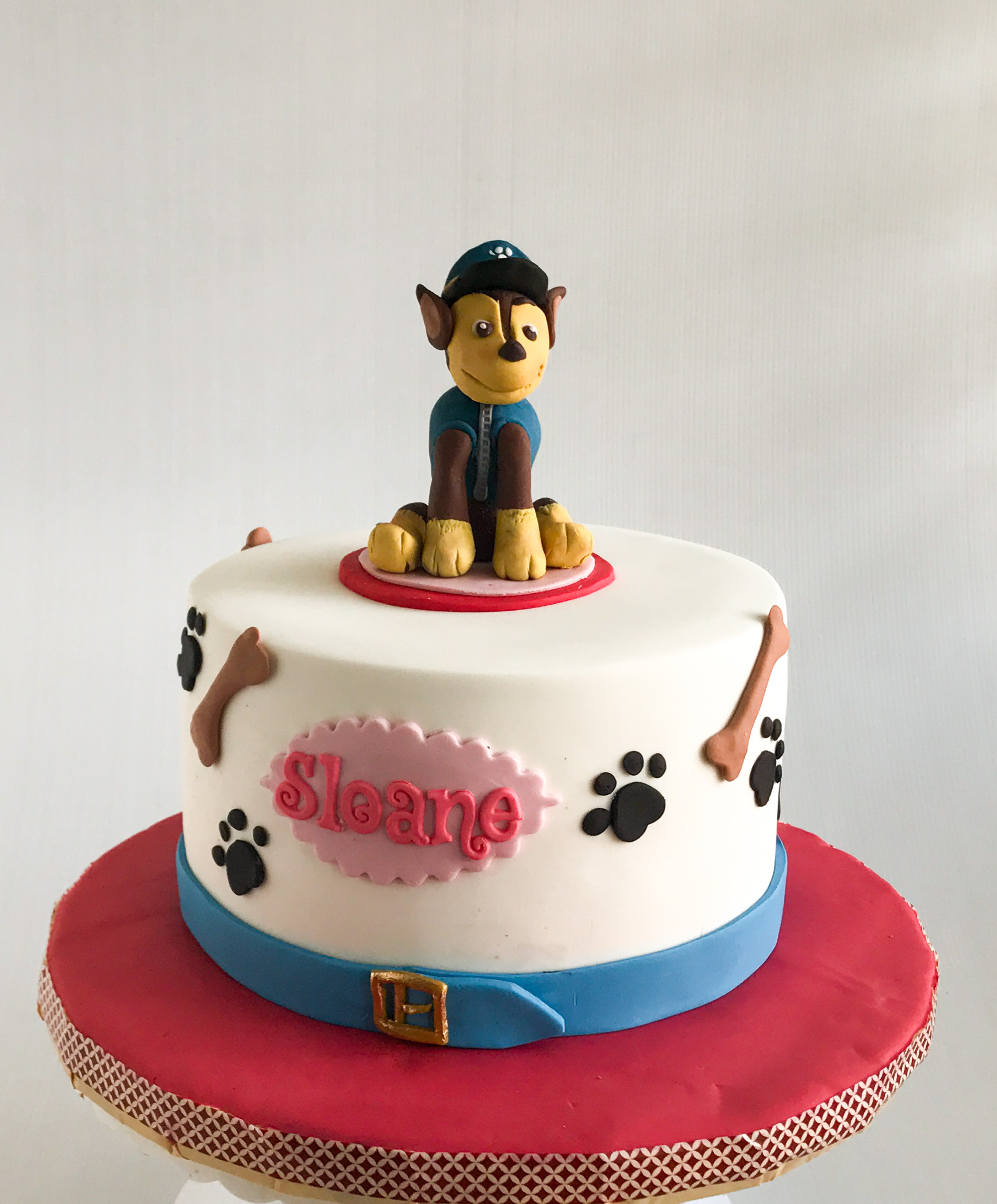 PAW Petrol Cake with Chase Cake Topper (2).JPG