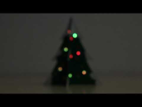 PCB Christmas Tree Card - Animation Demo