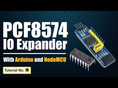 PCF8574 GPIO Extender - With Arduino and NodeMCU