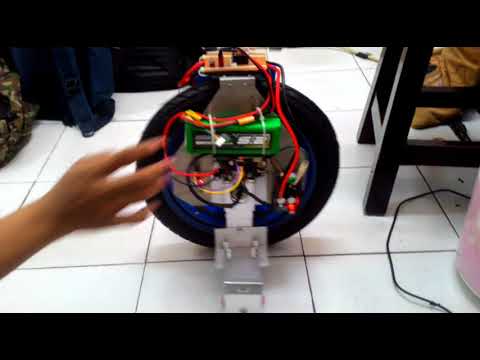 PENS Wheel test - Self Balancing One Wheel Vehicle