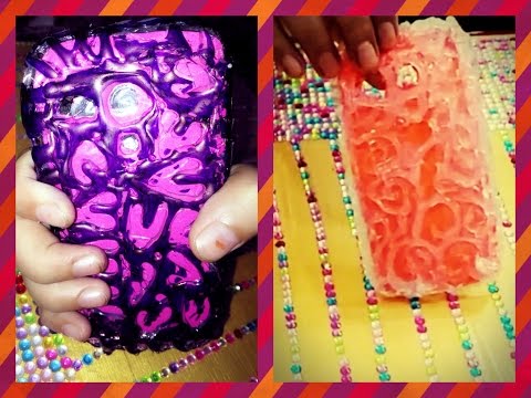 PHONE COVER WITH HOT GLUE GUN (DIY)