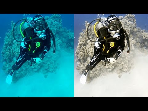 PHOTOSHOP CC - UNDERWATER COLOR CORRECTION