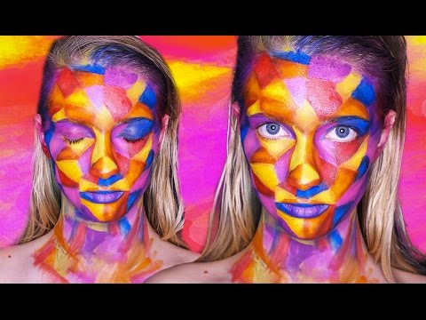 PICASSO STYLE CUBISM - Makeup Tutorial (collab)