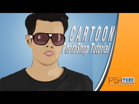 PS-Tube | Photoshop Cartoon Effect Tutorial