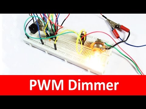 PWM DC Motor Speed &amp;amp; Light Control | DC Dimmer