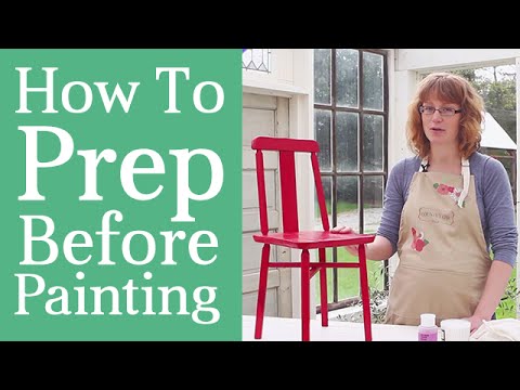 Painting Furniture With Chalk Based Paint | How To Prep | Basics Of Upcycling Furniture