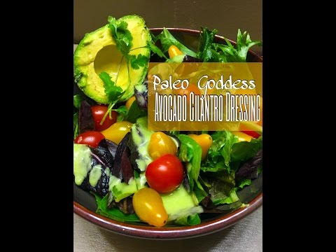 Paleo Avocado Cilantro Dressing