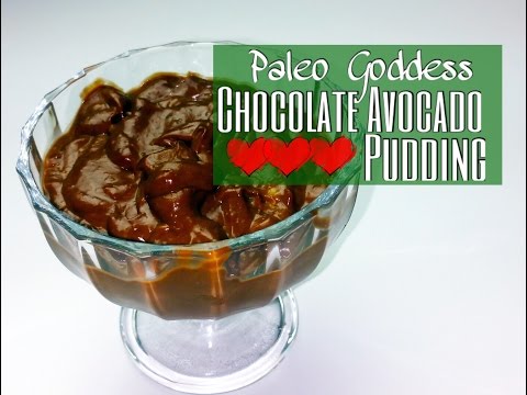 Paleo Chocolate Avocado Pudding