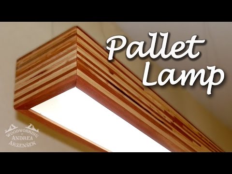 Pallet LED Lamp (Pallet Challenge) - Ep 34