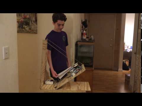 Paper Airplane Launcher Demo Video