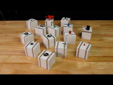 Paper Circuits Cubes