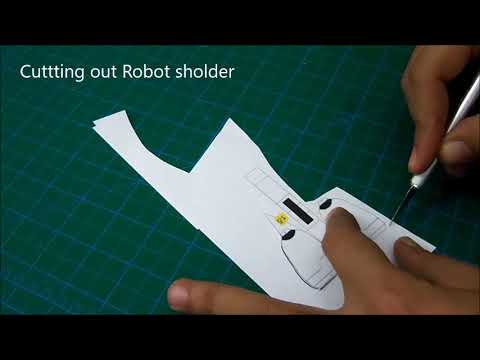 Paper Craft Arduino Robot Burn-E (Part 2)