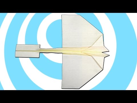 Paper Origami Swallow Airplane that Fly for Kids