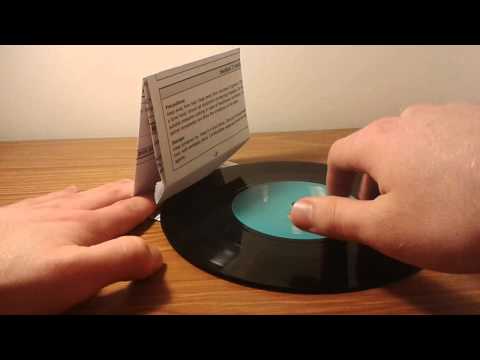 Paper Record Player