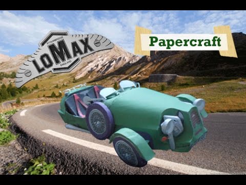 Papercraft: Tricyclecar Lomax!