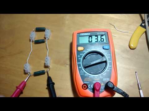 Parallel resistors measure