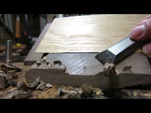 Paring Chisel Demo: Mitered Joint by Hand