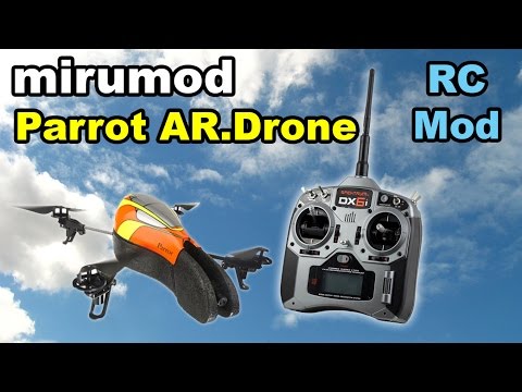 Parrot AR Drone mirumod - RC transmitter mod howto guide