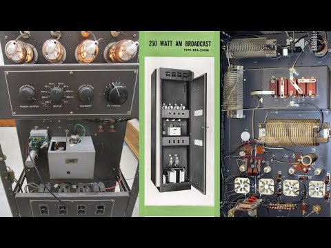 Part 2 - Converting an AM Broadcast Transmitter for Ham Radio Use