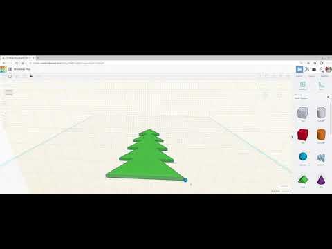 Part 2 - Designing a Christmas Tree in Tinkercad