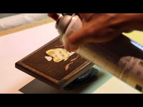 Part 20: How to apply a finish to the sanded artwork