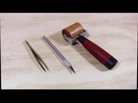 Part 3: Basic tools and supplies needed for marquetry and inlays