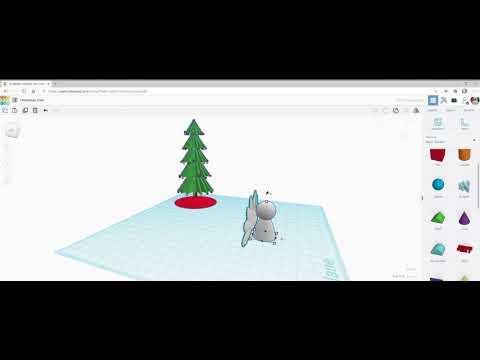 Part 6 - Designing a Christmas Tree Tinkercad
