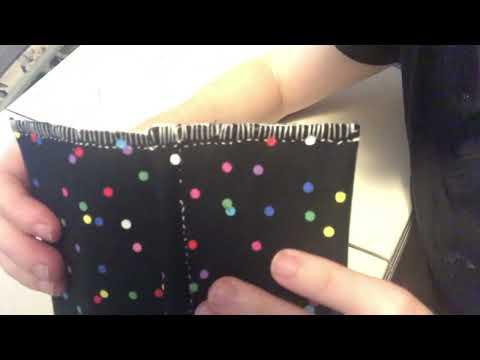 Part 6B Making Reusable Period Products: Hand Sewing Transport Bags