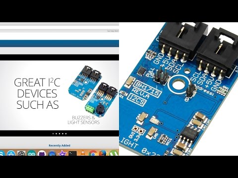 Particle Photon - BH1715 Digital Ambient Light Sensor Tutorial