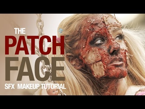 Patch face sfx makeup tutorial