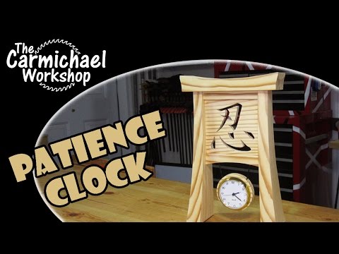 Patience Clock - Bandsaw Woodworking Project