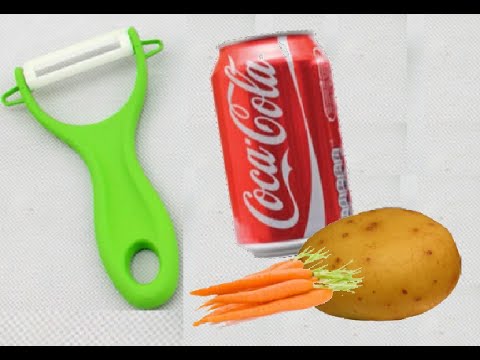 Peeler Knife from a Soda Can